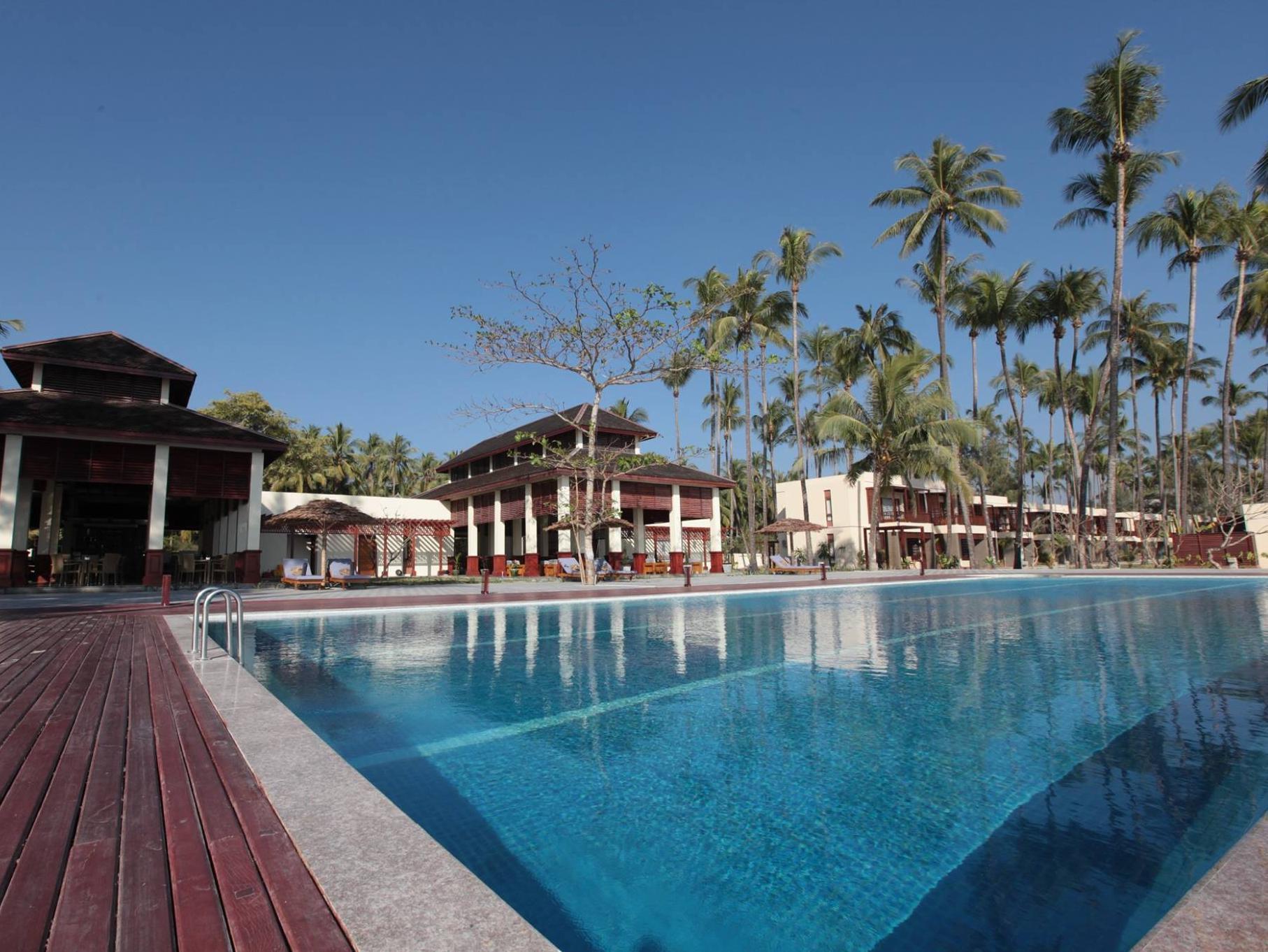 Merciel Retreat & Resort, Ngapali Exteriér fotografie